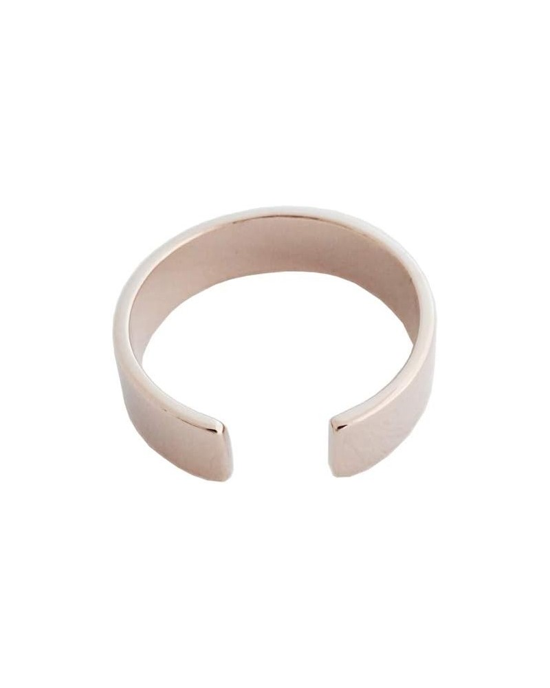 Brianna Thick Bold Adjustable Wrap Band Ring in Gold, Rose Gold, or Silver | Minimalist, Delicate Jewelry Rose Gold $13.95 Rings