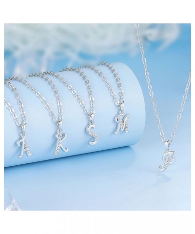 925 Sterling Silver Initial Necklace for Women Girls, Dainty Tiny Necklace with Letter A-Z J $16.23 Necklaces