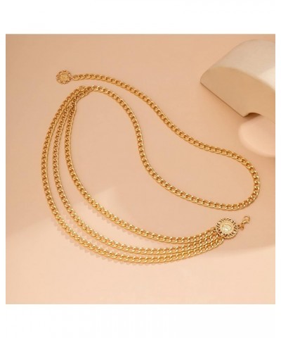 Waist Chain Body Chain Jewelry for Women Belly Chain for Teen Girls Summer Beach Jewelry for Teen Girls E1 $7.79 Body Jewelry