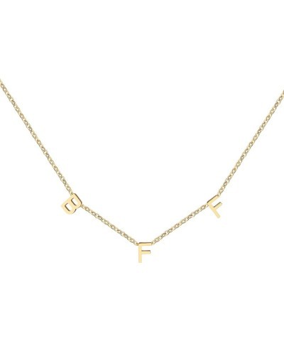 Letter Necklaces for Women Mother Mama Mom Grandma Daughter Love Necklace Perfect Personalized Dainty 18K Gold Plated Stainle...