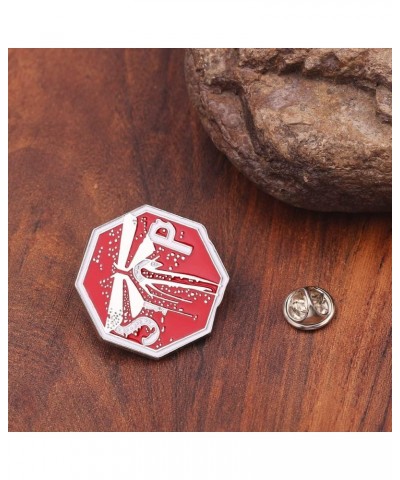 2pcs Last Us Firefly Keychain + Badge Metal Brooch Pin Cosplay Jewelry Accessories Collection Red $8.82 Brooches & Pins