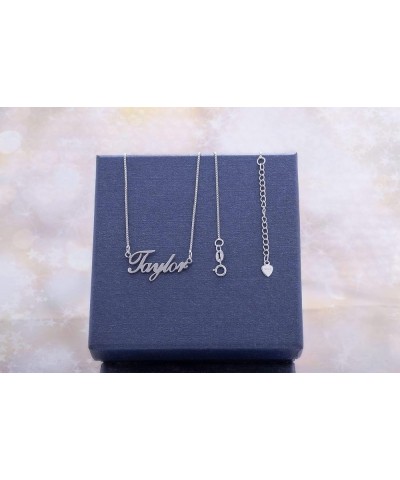 925 Sterling Sliver Custom Name Necklace Personalized Initial Necklaces Pendant Jewelry Gift for Her Danielly $18.50 Necklaces