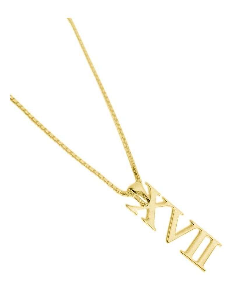 Personalized 925 Silver Sterling Roman Numeral Necklace Custom Bar Pendant Made with Any Date Gold 1 $17.85 Necklaces