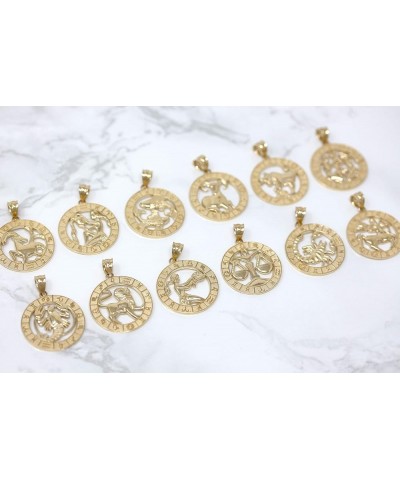 10k Yellow Gold Zodiac Pendant Necklace 20.0 Inches Virgo $88.55 Necklaces