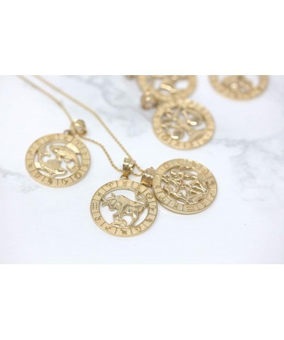 10k Yellow Gold Zodiac Pendant Necklace 20.0 Inches Virgo $88.55 Necklaces