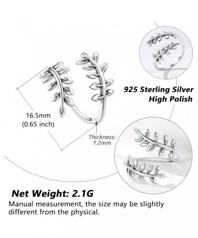 Sterling Silver Toe Rings for Women Teen Girls, Adjustable Summer Toe Jewelry with Delicate Gift Packaging 02. Leaf $7.27 Bod...