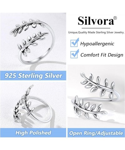 Sterling Silver Toe Rings for Women Teen Girls, Adjustable Summer Toe Jewelry with Delicate Gift Packaging 02. Leaf $7.27 Bod...