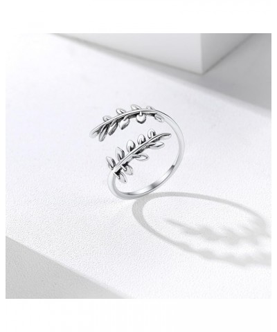 Sterling Silver Toe Rings for Women Teen Girls, Adjustable Summer Toe Jewelry with Delicate Gift Packaging 02. Leaf $7.27 Bod...