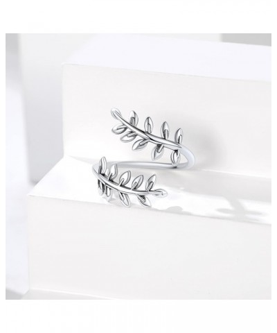 Sterling Silver Toe Rings for Women Teen Girls, Adjustable Summer Toe Jewelry with Delicate Gift Packaging 02. Leaf $7.27 Bod...