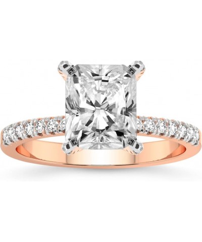 1 Carat -5 Carat | IGI Certified Lab Grown Diamond Engagement Ring | 14K Or 18K in White, Yellow Or Rose Gold | Sara Tapered ...