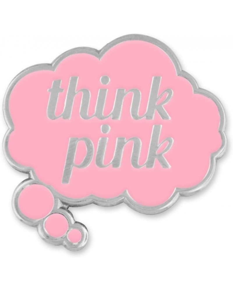 Breast Cancer Awareness Enamel Lapel Pin 10 Pack Think Pink Bubble $71.55 Brooches & Pins