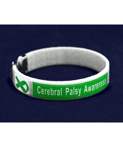 Cerebral Palsy Awareness Wholesale Pack Bangle Bracelets – Green Ribbon Bracelet for Cerebral Palsy Awareness – Perfect for S...