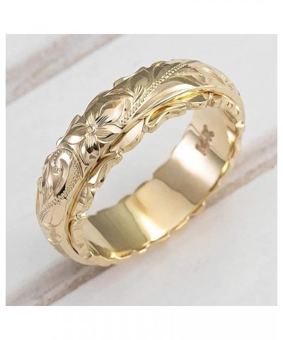 Ring Stack Earrings and Gold Elegant Jewelry Rings Flower Wedding Silver 925 Sliver Rings (Silver, 8) Gold,Silver 11 $7.27 Rings