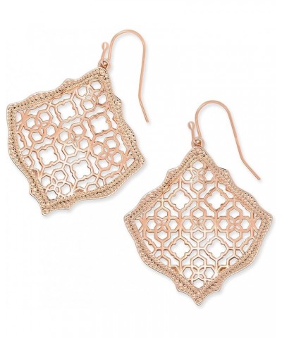 Kirsten Drop Earrings for Women ROSE GOLD - ROSE GOLD METAL $45.36 Earrings