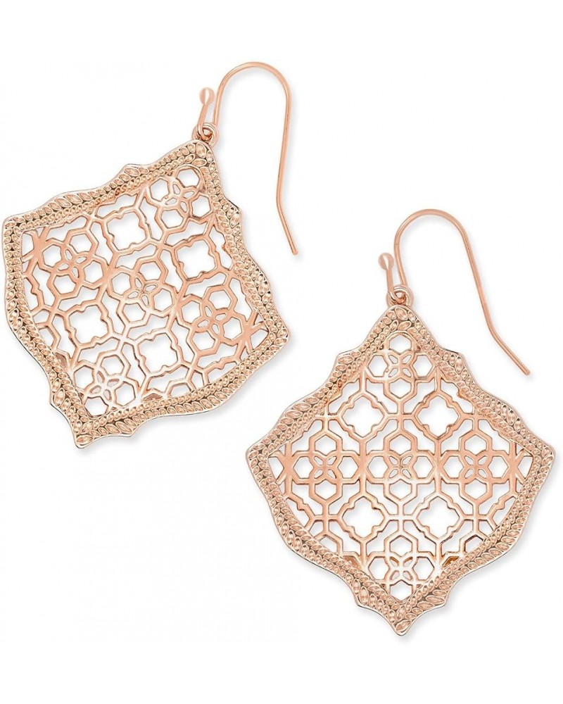 Kirsten Drop Earrings for Women ROSE GOLD - ROSE GOLD METAL $45.36 Earrings