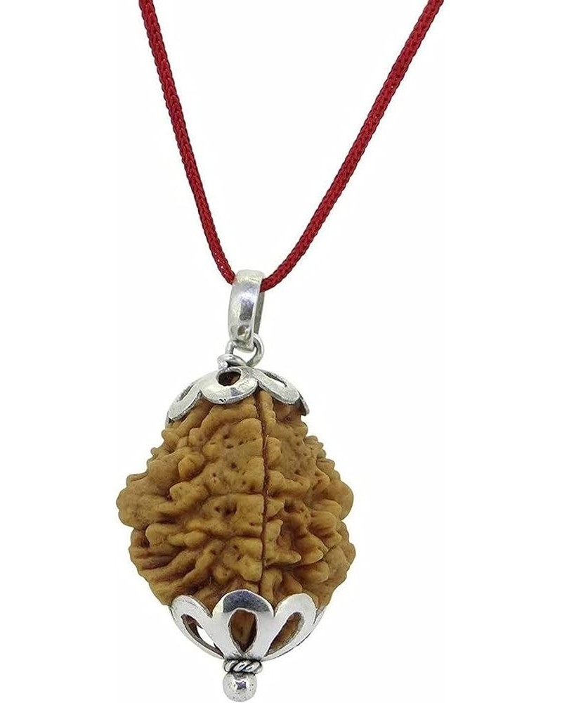 Choose Your Original Lab Certified Nepali Rudraksha 1 To 13 Mukhi Ganesha Gauri Shankar 925 Sterling Silver Pendant Astrology...