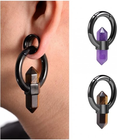 1 Pair Ear Weights Hangers Gothic Ear Plugs Gauges Stainless Steel Tunnels Dangles Stretcher Earrings Piercings For Women Men...