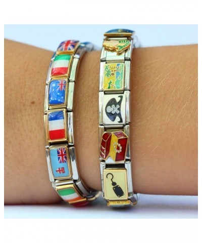 Cute Kitten Sleeping Italian Charm $7.74 Bracelets