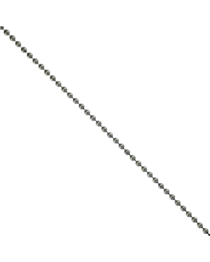 Surgical Steel Bead Ball Chain 1.5 mm (1/16 in.) Thin Available Necklaces Bracelets & Anklets 16.0 Inches $9.98 Necklaces