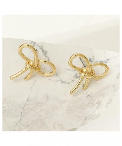 Gold Silver Bow Earrings for Women Bow Stud Earrings Dainty Ribbon Earrings Small Bowknot Earrings Jewelry Gift… Style 15 $9....