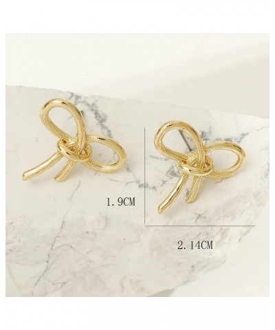 Gold Silver Bow Earrings for Women Bow Stud Earrings Dainty Ribbon Earrings Small Bowknot Earrings Jewelry Gift… Style 15 $9....