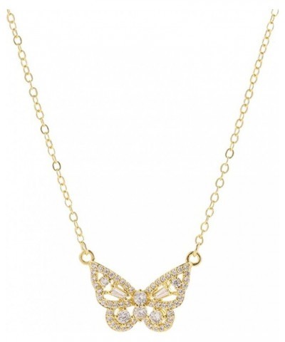 Gold Plated Necklace for Women Geometric Triangle Stick Long Pendant Three Layered Necklaces for Women R $8.39 Necklaces