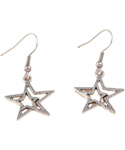 Star Earrings for Women Gold Star Earrings Dangle Star Tassel Earrings Crystal Star Chain Earrings Wedding Prom Jewelry Gifts...