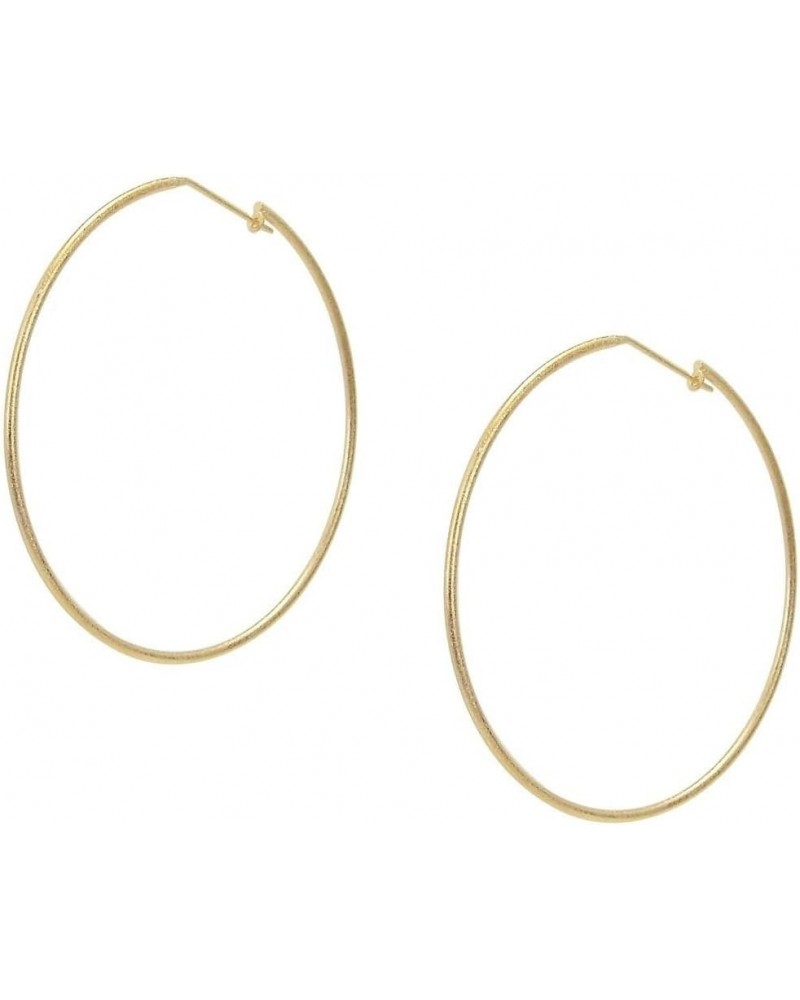 Lisa Featherweight Hoop Earrings in Gold Plated $24.30 Earrings