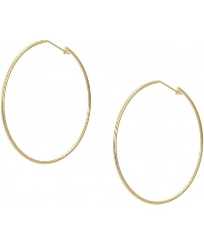 Lisa Featherweight Hoop Earrings in Gold Plated $24.30 Earrings