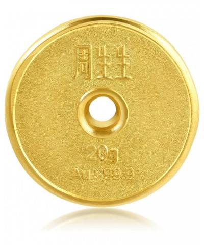 999.9 24K Solid Gold Price-by-Weight 19.98g Gold Chinese Zodiac Ingot Snake $740.16 Pendants