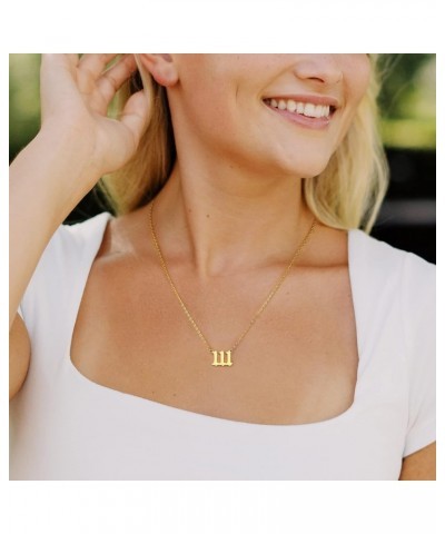 Angel Number Necklace for Women Dainty Gold Plated Number Necklace Numerology Jewelry Gifts for Women 6666 gold-plated $9.17 ...