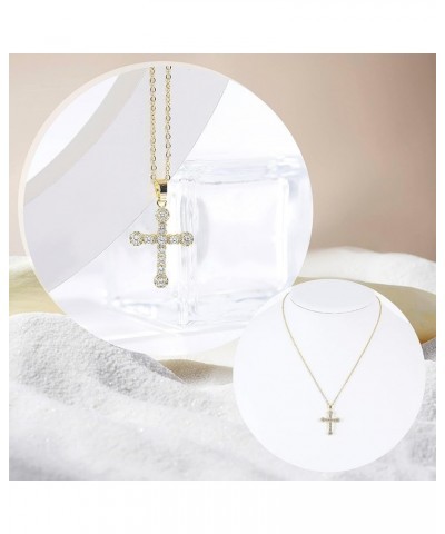 Cross Pendant Necklace for Women Jewelry Gold Cross Necklaces Gifts for Women Girl Cross Necklace Minimalist Trendy Jewelry V...